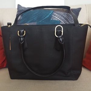 Dagne Dover 13" Legend Tote in Onyx Black